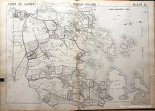 Load image into Gallery viewer, Genuine-Antique-Map-Part-of-Town-of-Darien-Fairfield-County-Connecticut-Plate-31-1938-Franklin-Survey-Company-Maps-Of-Antiquity