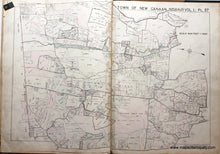 Load image into Gallery viewer, Genuine-Antique-Map-Part-of-Town-of-New-Canaan-Fairfield-County-Connecticut-Plate-37-1938-Franklin-Survey-Company-Maps-Of-Antiquity