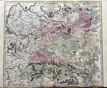 Load image into Gallery viewer, Genuine-Antique-Hand-colored-Map-Poland-Russia-Novisima-et-accuratissima-Magni-Ducatus-Lithuaniae-in-suos-Palatinatus-et-et-Causiellanias-divisae-Delinatio-cura-et-impensis---Seutter-Maps-Of-Antiquity