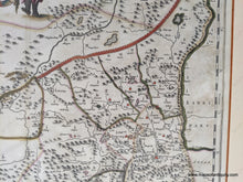 Load image into Gallery viewer, 1655 - Xensi Imperii Sinarum Provincia Tertia Antique Map Genuine Hand-Colored