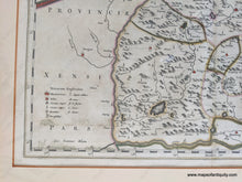 Load image into Gallery viewer, Antique-Hand-Colored-Map-Xensi-Imperii-Sinarum-Provincia-Secunda-Asia-China-Great-Wall-1655-Blaeu-Maps-Of-Antiquity-1600s-17th-century