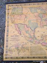 Load image into Gallery viewer, 1852 - New Map Of That Portion North America Exhibiting The United States And Territories Canadas