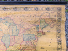 Load image into Gallery viewer, 1852 - New Map Of That Portion North America Exhibiting The United States And Territories Canadas