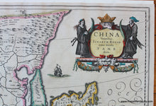 Load image into Gallery viewer, 1636 - China Veteribus Sinarum Regio Nunc Incolis Tame Dicta Antique Map Genuine