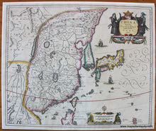 Load image into Gallery viewer, Antique-Hand-Colored-Map-China-Veteribus-Sinarum-Regio-nunc-Incolis-Tame-dicta-Asia-China-c.-1636-Jansson-Maps-Of-Antiquity-1800s-19th-century