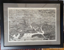 Load image into Gallery viewer, Genuine-Antique-Map-Birds-Eye-View-of-Boston-and-Vicinity-1871-Harpers-Weekly-Maps-Of-Antiquity