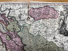 Load image into Gallery viewer, Genuine-Antique-Hand-colored-Map-Germany-Coloniensem-cum-conterminis-Ducatibus-Juliacensi-et-Montensi-nec-non-Comitatus-Mursano--Seutter-Maps-Of-Antiquity