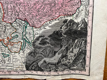 Load image into Gallery viewer, Genuine-Antique-Hand-colored-Map-Nova-Totius-Helvetiae-com-suis-Subditis-Switzerland--maker-Seutter-Maps-Of-Antiquity