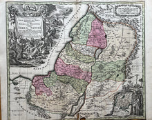Load image into Gallery viewer, Genuine-Antique-Hand-colored-Map--Holy-Land-Palestine-Judea-Regio-Canaan-seu-Terra-Promissionis-Postea-Judeaea-del-Palatina-Nomenata-Hodi-Terra-Sancta--Seutter-Maps-Of-Antiquity