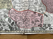 Load image into Gallery viewer, Genuine-Antique-Hand-colored-Map-Moscow-Russia-Mappae-Imperii-Moscovitici--de-LIsle-Seutter-Maps-Of-Antiquity