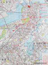 Load image into Gallery viewer, Genuine-Antique-Map-Official-Map-of-Boston-by-Walker-for-the-Christian-Endeavor-Convention-1895-Walker-Maps-Of-Antiquity