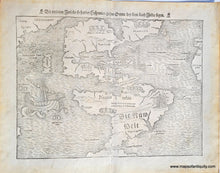 Load image into Gallery viewer, Genuine-Antique-Map-Die-Neuwen-Inseln-So-hinder-Hispanien-gegen-Orient-ven-dem-land-Indie-ligen-1550-Munster-Maps-Of-Antiquity