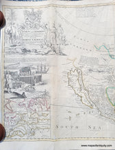 Load image into Gallery viewer, Genuine-Antique-Map-North-America---To-The-Right-Honorable-John-Lord-Sommers----This-Map-of-North-America-According-To-Ye-Newest-and-Most-Exact-Observations-1715-Moll-Maps-Of-Antiquity