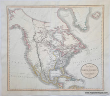 Load image into Gallery viewer, Genuine-Antique-Map-A-New-Map-of-North-America-from-the-Latest-Authorities-1806-John-Cary--Maps-Of-Antiquity