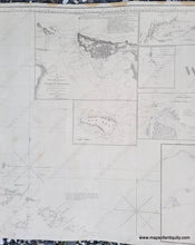 Load image into Gallery viewer, 1832/1837 - Blunt’s New Chart Of The West Indies And Gulf Mexico Antique Map Genuine Nautical