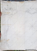 Load image into Gallery viewer, 1832/1837 - Blunt’s New Chart Of The West Indies And Gulf Mexico Antique Map Genuine Nautical