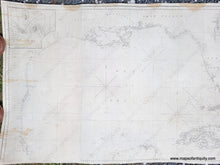 Load image into Gallery viewer, 1832/1837 - Blunt’s New Chart Of The West Indies And Gulf Mexico Antique Map Genuine Nautical