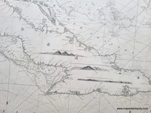 Load image into Gallery viewer, 1836 - A New Chart Of The Windward Passages Containing Islands Jamaica St. Domingo With Part Cuba