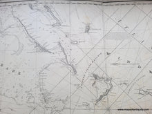 Load image into Gallery viewer, 1836 - A New Chart Of The Windward Passages Containing Islands Jamaica St. Domingo With Part Cuba