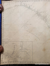 Load image into Gallery viewer, Genuine Antique Nautical Sailing Chart-Untitled Cape Fear to St. Augustine Coast-1832-Hooker/Blunt-Maps-Of-Antiquity