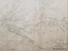 Load image into Gallery viewer, 1844 - The Coast Of The United States North America From New York To St. Augustine Antique Map