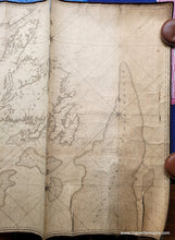 Load image into Gallery viewer, 1827 - A New And Improved Chart Of The Gulf River St. Laurence From Best Authorities Antique Map