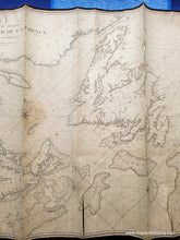 Load image into Gallery viewer, 1827 - A New And Improved Chart Of The Gulf River St. Laurence From Best Authorities Antique Map