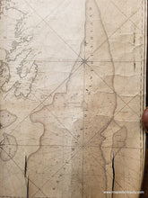 Load image into Gallery viewer, 1827 - A New And Improved Chart Of The Gulf River St. Laurence From Best Authorities Antique Map