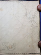 Load image into Gallery viewer, 1827 - Untitled: Cape Hatteras To Fear Antique Map Genuine Chart