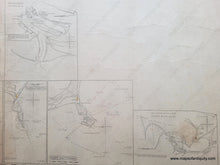 Load image into Gallery viewer, 1827 - Untitled: Cape Hatteras To Fear Antique Map Genuine Chart