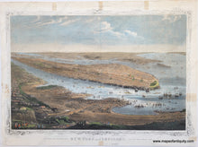 Load image into Gallery viewer, Genuine-Antique-Print-New-York-and-Environs-view--1869-Shannon-&-Rogers-New-York-Manual-Maps-Of-Antiquity