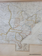 Load image into Gallery viewer, Genuine-Antique-Map-United-States---Charte-von-den-Vereinigten-Staaten-von-Nord-America-nebst-Louisiana-und-Florida-1820-Franz-Ludwig-Gussefeld--Maps-Of-Antiquity