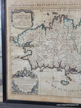 Load image into Gallery viewer, Genuine-Antique-Map-Brittany-France---Nova-et-Acurata-Britanniae-tabula-ad-usum-Serenissimi-Burgundiae-Ducis-La-Bretagne-divisee-en-ses-Neuf-Evesches-Qui-font-Aussi--1696-Jaillot-Maps-Of-Antiquity