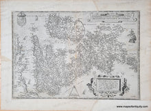 Load image into Gallery viewer, Genuine-Antique-Map-Great-Britain-or-United-Kingdom-Angliae-Scotiae-et-Hiberniae-sive-Britannicar:-Insularum-Descriptio-1584-Ortelius-Maps-Of-Antiquity