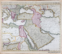 Load image into Gallery viewer, Genuine-Antique-Map-Imperium-Turcicum-in-Europa-Asia-et-Africa-divisum-in-sua-Regna-et-Regiones-nempe-Graeciam-Natoliam-Armeniam-Arabiam-Aegyptum-Regna-Algeriae-Tunetanum-Tripoleos-et-Barcae-cum-reliquis-adjacentibus-regionibus--1700-circa-Nicolaes-Visscher-II---Gerard-and-Leonard-Valck-Maps-Of-Antiquity