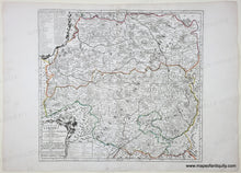 Load image into Gallery viewer, Genuine-Antique-Map-Southwest-central-France-near-Limoges---Le-Diocese-de-Limoges-Divise-en-ses-Dix-huict-Archipreh-et-les-Gouvernemens-de-la-Marche-et-du-Limosin-Dans-les-quels-il-s-etend-Avec-Le-Diocese-de-Tulles-1775-Nolin-Maps-Of-Antiquity