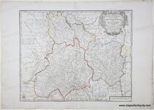 Load image into Gallery viewer, Genuine-Antique-Map-Southeast-central-France-near-Lyon---Les-Provinces-et-Gouvernemens-Du-Lionnois--Forez-et-Beaujelois-de-la-Haute-et-Basse-Auvergne-et-du-Bourbonois-Corrige-et-auamente-sur-les-nouvelles-ob-mations-de-Academie-Royalt-der-Serenenk-1775-De-Fer-Maps-Of-Antiquity