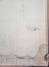 Load image into Gallery viewer, Antique chart map of the Java Sea with detailed topography and labels.