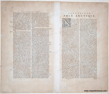 Load image into Gallery viewer, Back of the map with text on a beige background