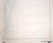 Load image into Gallery viewer, 1890 - Atlantic Coast of the United States Buzzards Bay to Cape Lookout - Genuine Antique Chart