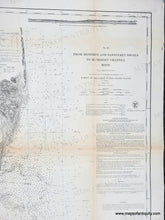 Load image into Gallery viewer, 1874 - Coast Chart No. 11. From Monomoy and Nantucket Shoals to Muskeget Channel Mass. - Genuine Antique Chart