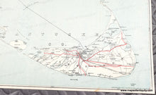 Load image into Gallery viewer, 1907 - Map of Cape Cod and Vicinity - Genuine Antique Map