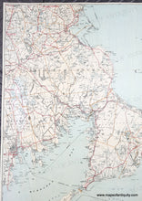 Load image into Gallery viewer, 1907 - Map of Cape Cod and Vicinity - Genuine Antique Map