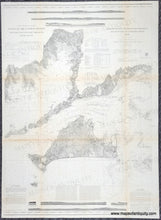 Load image into Gallery viewer, Genuine-Antique-Chart-Coast-Chart-No-12-From-Muskeget-Channel-to-Buzzards-Bay-and-Entrance-to-Vineyard-Sound-Mass--1874-USCS-Maps-Of-Antiquity
