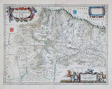 Load image into Gallery viewer, Genuine-Antique-Map-Jaca-Spain-Episcopatus-Iacensis-Vulgo-Iaca-c-1665-Blaeu-Maps-Of-Antiquity