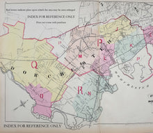 Load image into Gallery viewer, 1874 - Part of Ward 16. Dorchester. Plate J - Genuine Antique Map