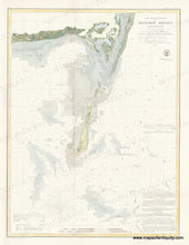 Load image into Gallery viewer, Preliminary Chart of Monomoy Harbor Massachusetts - Reproduction Map -