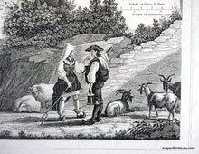 Load image into Gallery viewer, 1851 - Dept. Des Htes. Pyrenees Antique Map Genuine Hand-Colored