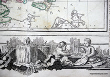 Load image into Gallery viewer, 1766 - Le Danemark Antique Map Genuine Hand-Colored