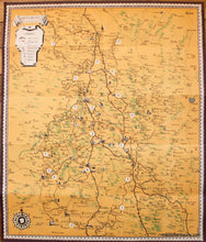 Load image into Gallery viewer, Printed-Color-Antique-Map-Auvergne-France-Europe-France-c.-1947-French-Ministry-of-Travel-Maps-Of-Antiquity